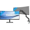 Philips 3000 Series 34B2U3600C/00 Incurvé + BlueBuilt Bras d'Écran PC ...