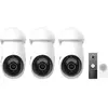 TP- Link Tapo C560WS Lot de 3 + D235 Smart Battery & Wired Doorbell 