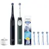 Oral-B iO 2 Lot de 2 Noir et Vert Value Pack