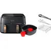 Philips 3000 Series Dual Basket NA352/00 + Set de Cuisson Double Nivea...