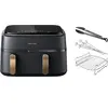 Philips 3000 Series Dual Basket NA352/00 + Set de Cuisson Double Nivea...