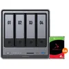 UGREEN NASync DXP4800 Plus + Seagate Ironwolf 4 To Lot de 4