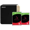 QNAP TS-464-8G + Seagate Ironwolf 16 To (2 x 8 To)
