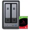 UGREEN NASync DXP2800, Seagate IronWolf 4 To