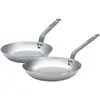 De Buyer Mineral B Set de Poêles à Frire 24 + 28 cm