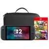 Nintendo Switch 2 + Super Mario Party Jamboree + BlueBuilt Étui de Tra...