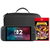 Nintendo Switch 2 + Donkey Kong Bananza + BlueBuilt Étui de Transport
