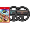 Mario Kart World + BlueBuilt Volants pour Nintendo Switch 2