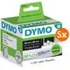 DYMO LabelWriter Étiquette d'Adresse 36 x 89 mm Lot de 5