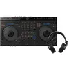 AlphaTheta DDJ-GRV6 + Pioneer DJ HDJ-X7 Noir