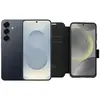 Samsung Galaxy S25 128 Go Argent 5G + BlueBuilt Book Case Noir
