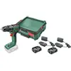 Bosch UniversalImpact 18 V-60 Batterie 2,5 Ah (2x) SystemBox S Kit de ...
