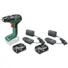 Bosch UniversalImpact 18 V-60 Batterie 2,5 Ah (2x) Kit de Démarrage