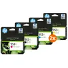HP 953XL Cartouches Lot de 4 Couleurs (2 pièces)