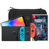 Nintendo Switch OLED Bleu/Rouge + Légendes Pokémon : Z-A + BlueBuilt H...