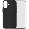 BlueBuilt Back Cover iPhone 17 Noir + BlueBuilt iPhone 17 Protège-écra...
