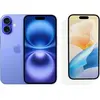 Apple iPhone 16  128 Go Bleu + BlueBuilt Protège-écran Verre