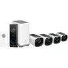 EufyCam 3 Lot de 4 + Video Doorbell E340 + Chime