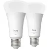 Philips Hue A67 White and Color 1600lm E27 Lot de 2