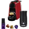 De'Longhi Nespresso Essenza Mini EN85.R + Pierre Mousseur à Lait