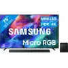 Samsung Micro RGB 75" R85H (2026) + Samsung HW-QS700F (2025) 