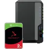 Synology DS225+ + Seagate IronWolf 2 To 