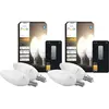 Philips Hue Ampoule Bougie White E14 Lot de 4 