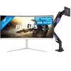 Philips Evnia 34M2C5501A/00 Incurvé + Vortech Bras d'écran PC avec Vér...