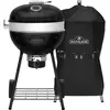Napoleon PRO Charbon Kettle Noir Mat avec Plancha + Napoleon Housse po...
