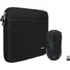 BlueBuilt Housse pour PC Portables Largeur 31 cm 13 Pouces M Noir + Vo...