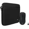 BlueBuilt Housse pour PC Portables Largeur 37 cm 15-16 Pouces S Noir +...