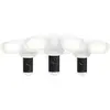 Ring Floodlight Cam Wired Pro 2e Génération Blanc Lot de 3 