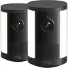Ring Spotlight Cam 2e Génération Batterie Noir Lot de 2 