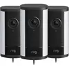 Ring Spotlight Cam Pro 2e Génération Filaire Noir Lot de 3 