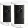 Ring Spotlight Cam 2e Génération Batterie Blanc Lot de 2 