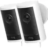 Ring Outdoor Camera Pro Fiche Blanc Lot de 2 