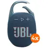 JBL Clip 5 Bleu Lot de 4