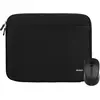 BlueBuilt Housse pour Ordinateurs Portables Largeur 36 cm 15 Pouces S Noir + Nexum Souris Sans Fil