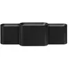 Philips Hue Dymera Applique Murale - White and Color - Noir Lot de 3