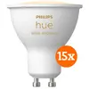 Philips Hue White Ambiance GU10 Lot de 15