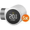 Tado Tête Thermostatique Connectée X - Lot de 5 (Extension)