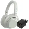 Sony ULT Wear Blanc + BlueBuilt Quick Charge Chargeur avec Port USB-A 18 W Noir