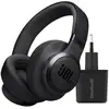 JBL Live 770NC Noir + BlueBuilt Chargeur Quick Charge avec Port USB