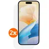 BlueBuilt Apple iPhone 16 Protège-écran Verre Lot de 2