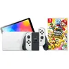 Nintendo Switch OLED Blanc + Mario Party Jamboree