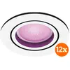 Philips Hue Centura Spot Encastré White & Color - Rond - Blanc - Lot d...
