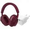 Bowers & Wilkins Px7 S2e Rouge + BlueBuilt Power Delivery Chargeur avec Port USB-C 20 W Blanc
