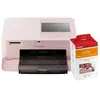 Canon SELPHY CP1500 Rose + Canon RP-108 Cassette d'Encre / Set de Papi...