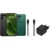Fairphone 6 256 Go Noir 5G + Pack d'Accessoires Complet 