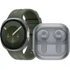 Samsung Galaxy Watch 9 Argent/Vert 44 mm + Samsung Galaxy Buds4 Blanc 